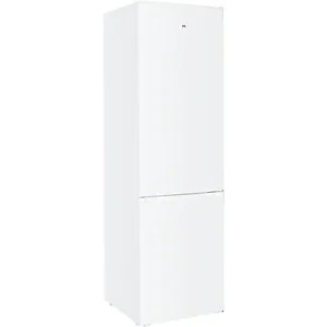 Frigorífico Combi - OK OFK 651 E W, Compresor, 180 cm, 262 L, pies ajustables, Blanco